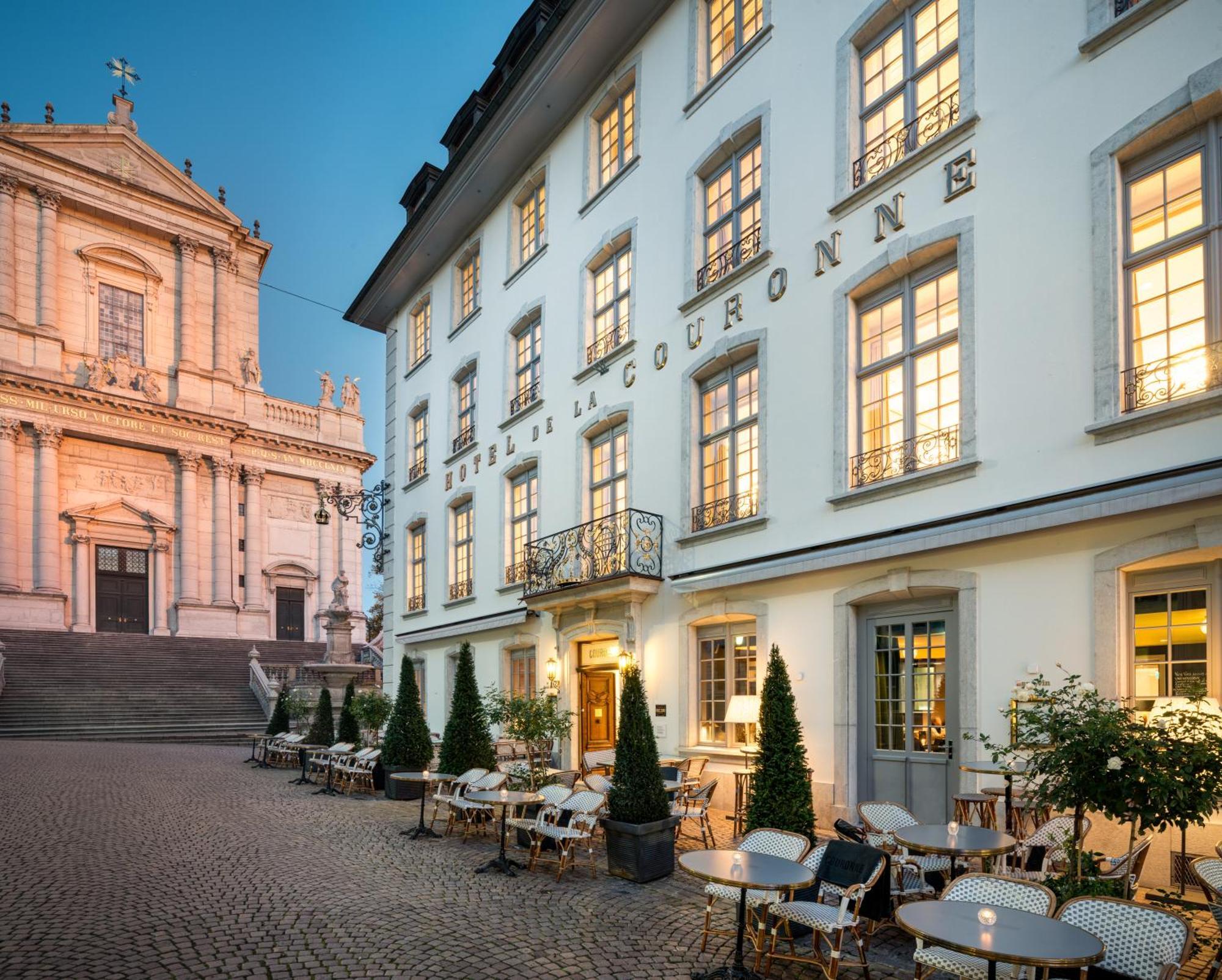 Boutique Hotel La Couronne Золотурн Екстериор снимка